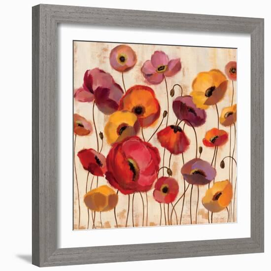 Sunrise Anemones-Silvia Vassileva-Framed Art Print