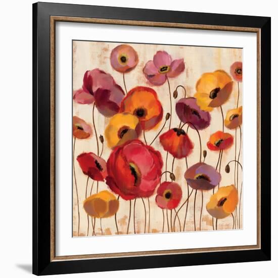 Sunrise Anemones-Silvia Vassileva-Framed Art Print