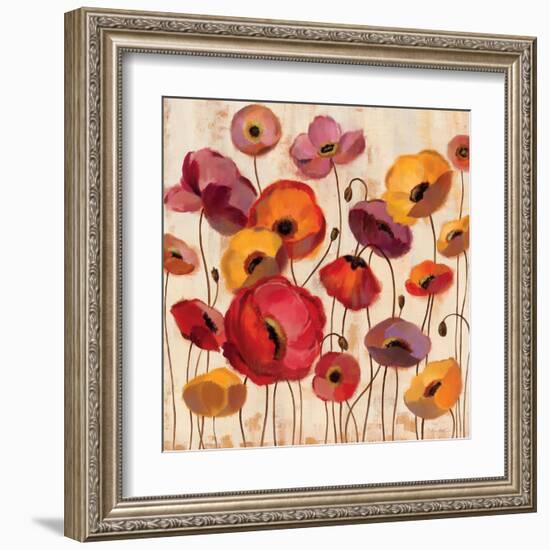 Sunrise Anemones-Silvia Vassileva-Framed Art Print