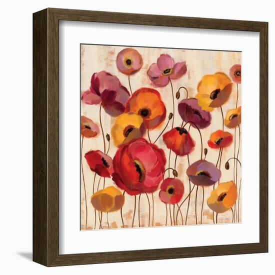 Sunrise Anemones-Silvia Vassileva-Framed Art Print