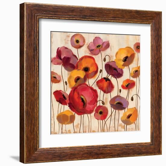 Sunrise Anemones-Silvia Vassileva-Framed Art Print