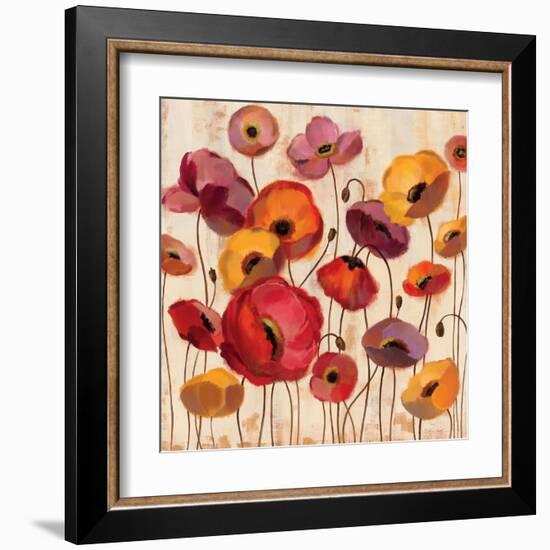 Sunrise Anemones-Silvia Vassileva-Framed Art Print