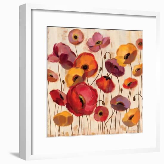 Sunrise Anemones-Silvia Vassileva-Framed Premium Giclee Print