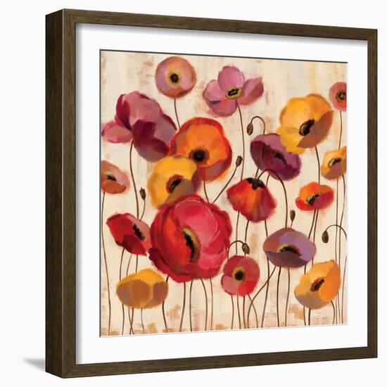 Sunrise Anemones-Silvia Vassileva-Framed Premium Giclee Print