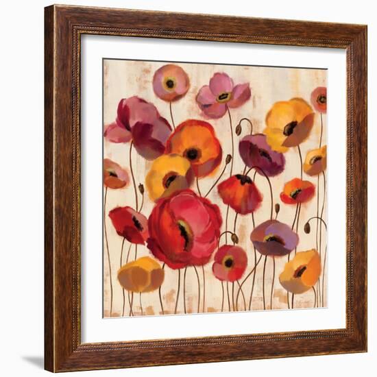 Sunrise Anemones-Silvia Vassileva-Framed Premium Giclee Print