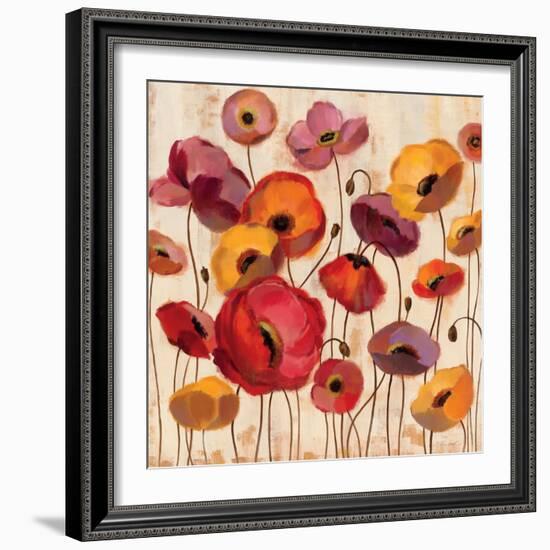 Sunrise Anemones-Silvia Vassileva-Framed Premium Giclee Print