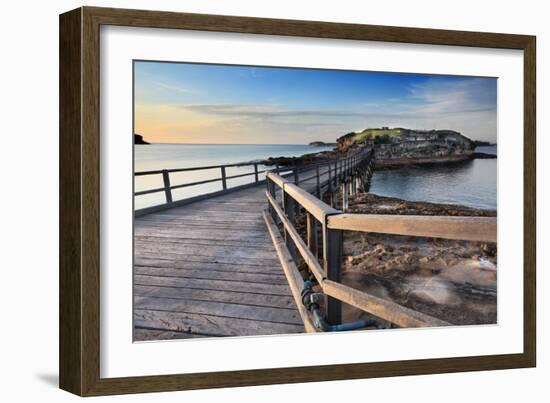 Sunrise at Bare Island Australia-lovleah-Framed Photographic Print