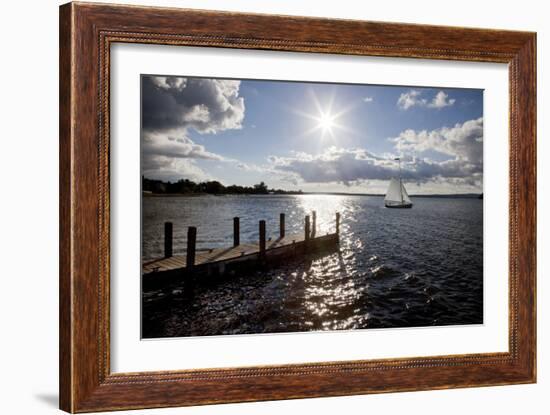 Sunrise At Crooked Lake-Monte Nagler-Framed Photographic Print