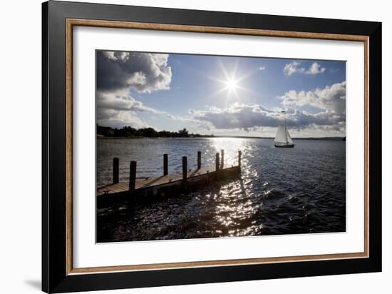 Sunrise At Crooked Lake-Monte Nagler-Framed Photographic Print