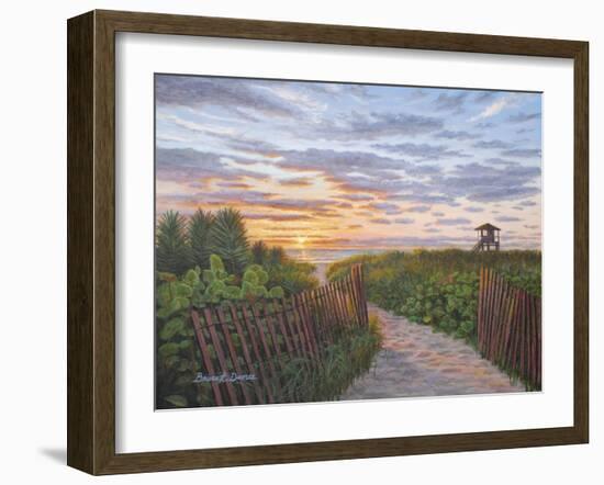 Sunrise at Delray Beach-Bruce Dumas-Framed Giclee Print