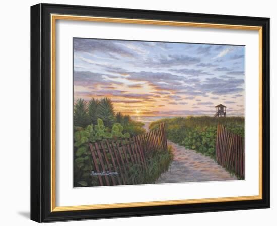 Sunrise at Delray Beach-Bruce Dumas-Framed Giclee Print