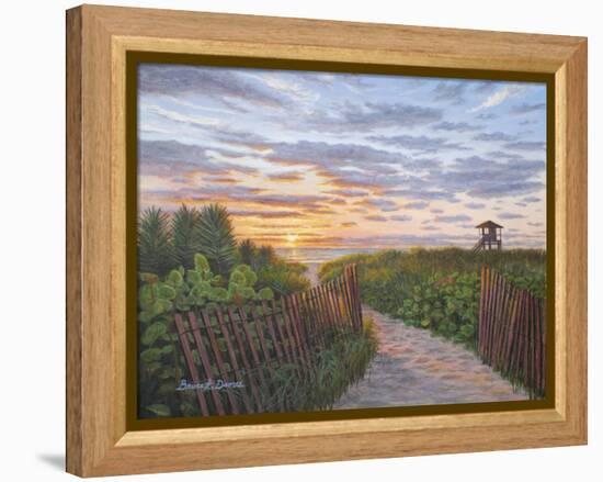 Sunrise at Delray Beach-Bruce Dumas-Framed Premier Image Canvas