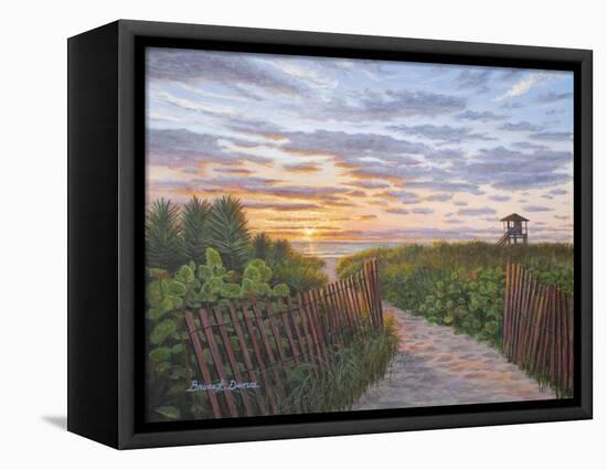 Sunrise at Delray Beach-Bruce Dumas-Framed Premier Image Canvas