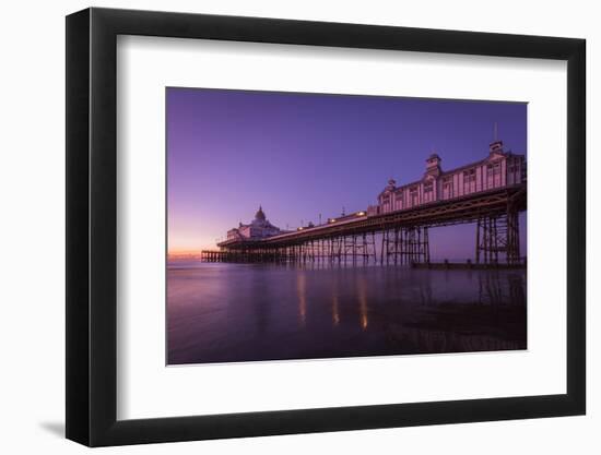 Sunrise at Eastbourne Pier, Eastbourne, East Sussex, England, United Kingdom, Europe-Andrew Sproule-Framed Photographic Print