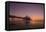 Sunrise at Eastbourne Pier, Eastbourne, East Sussex, England, United Kingdom, Europe-Andrew Sproule-Framed Premier Image Canvas