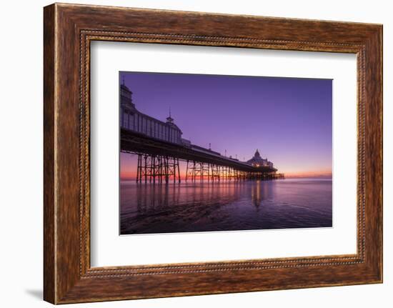 Sunrise at Eastbourne Pier, Eastbourne, East Sussex, England, United Kingdom, Europe-Andrew Sproule-Framed Photographic Print