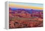 Sunrise at Hunts Mesa Panorama-aiisha-Framed Premier Image Canvas