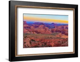 Sunrise at Hunts Mesa Panorama-aiisha-Framed Photographic Print