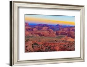 Sunrise at Hunts Mesa Panorama-aiisha-Framed Photographic Print