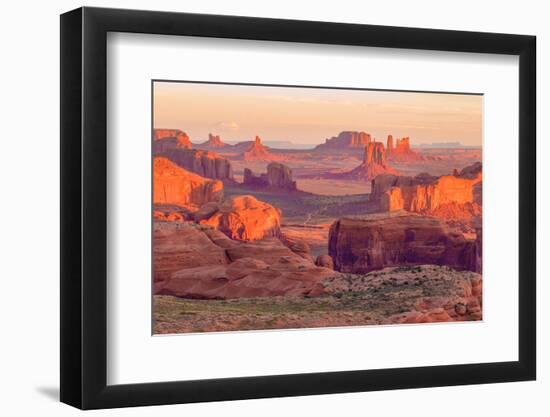 Sunrise at Hunts Mesa Viewpoint-aiisha-Framed Photographic Print