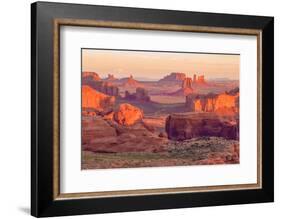 Sunrise at Hunts Mesa Viewpoint-aiisha-Framed Photographic Print