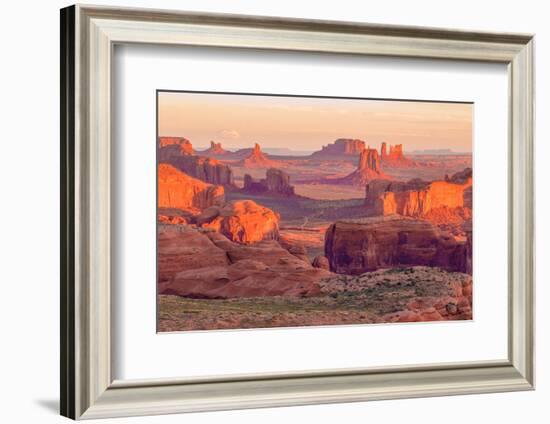 Sunrise at Hunts Mesa Viewpoint-aiisha-Framed Photographic Print