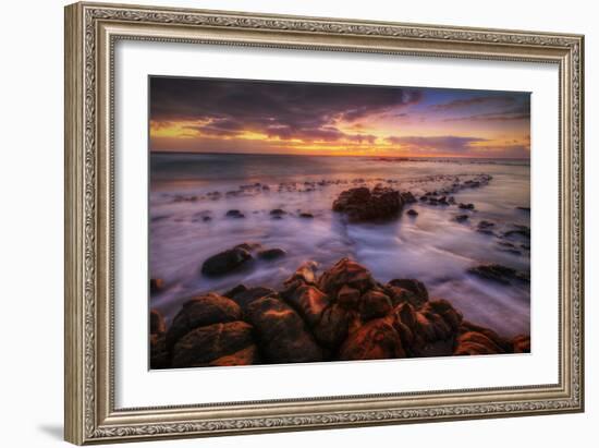 Sunrise at Kapaa, Kauai Hawaii-Vincent James-Framed Photographic Print