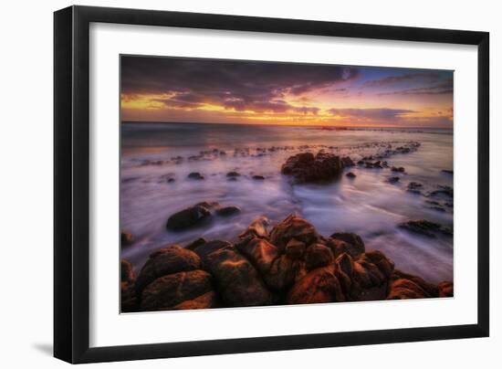 Sunrise at Kapaa, Kauai Hawaii-Vincent James-Framed Photographic Print