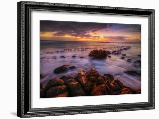 Sunrise at Kapaa, Kauai Hawaii-Vincent James-Framed Photographic Print