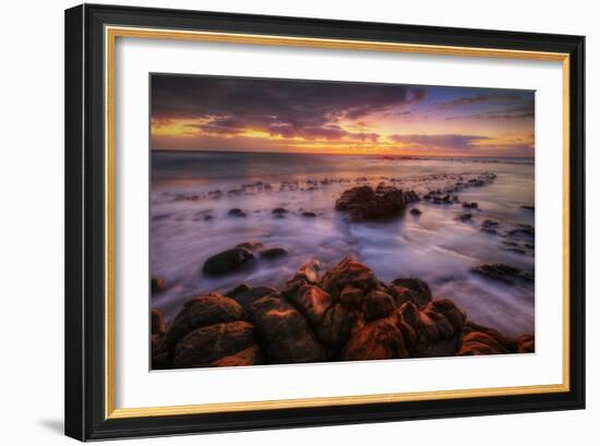 Sunrise at Kapaa, Kauai Hawaii-Vincent James-Framed Photographic Print