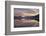 Sunrise at Lake McDonald, Glacier National Park, Montana.-Alan Majchrowicz-Framed Photographic Print