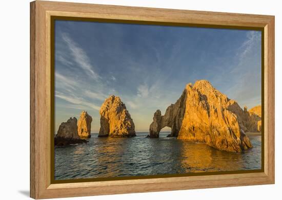 Sunrise at Land's End, Cabo San Lucas, Baja California Sur-Michael Nolan-Framed Premier Image Canvas