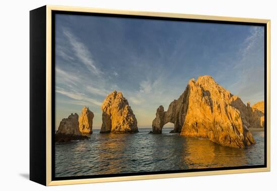 Sunrise at Land's End, Cabo San Lucas, Baja California Sur-Michael Nolan-Framed Premier Image Canvas