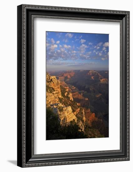 Sunrise at Mather Point, South Rim, Grand Canyon Nat'l Park, UNESCO Site, Arizona, USA-Peter Barritt-Framed Photographic Print