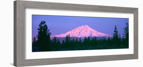 Sunrise at Mount Shasta, California-null-Framed Photographic Print