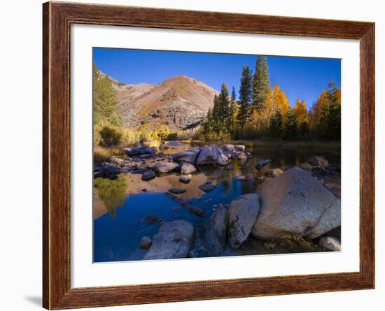 Sunrise at North Lake, Eastern Sierra Foothills, California, USA-Tom Norring-Framed Photographic Print