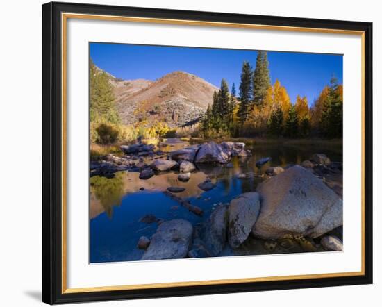 Sunrise at North Lake, Eastern Sierra Foothills, California, USA-Tom Norring-Framed Photographic Print