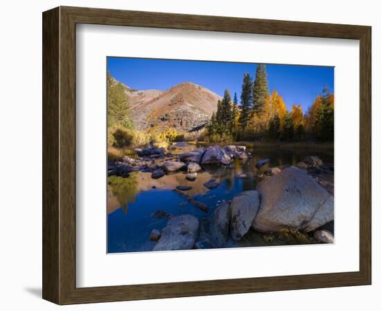 Sunrise at North Lake, Eastern Sierra Foothills, California, USA-Tom Norring-Framed Photographic Print