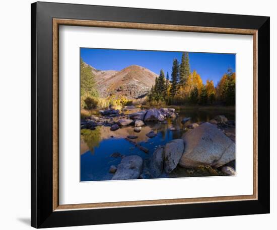 Sunrise at North Lake, Eastern Sierra Foothills, California, USA-Tom Norring-Framed Photographic Print