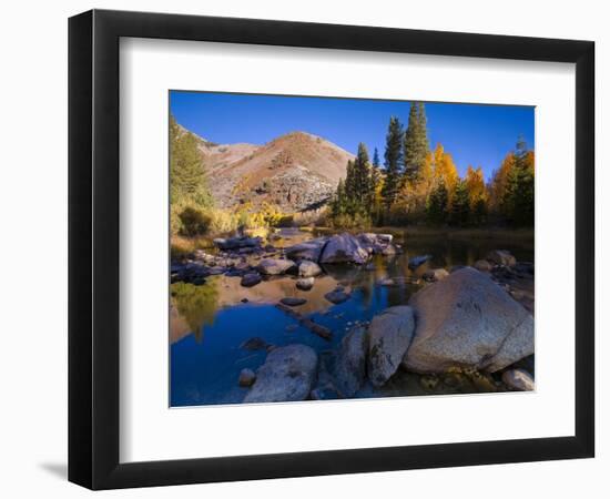 Sunrise at North Lake, Eastern Sierra Foothills, California, USA-Tom Norring-Framed Photographic Print