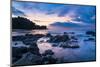 Sunrise at Playa Arco Beach, Uvita, Marino Ballena National Park, Costa Rica-Matthew Williams-Ellis-Mounted Photographic Print