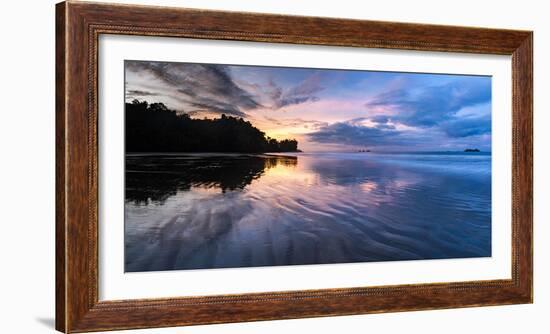 Sunrise at Playa Arco Beach, Uvita, Marino Ballena National Park, Costa Rica-Matthew Williams-Ellis-Framed Photographic Print