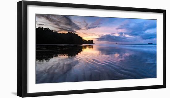 Sunrise at Playa Arco Beach, Uvita, Marino Ballena National Park, Costa Rica-Matthew Williams-Ellis-Framed Photographic Print