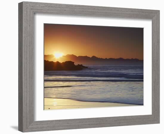 Sunrise at Plettenberg Bay, Western Cape, South Africa, Africa-Ian Trower-Framed Photographic Print