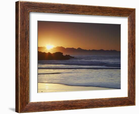 Sunrise at Plettenberg Bay, Western Cape, South Africa, Africa-Ian Trower-Framed Photographic Print