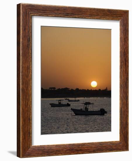 Sunrise at Saly, Senegal, West Africa, Africa-Robert Harding-Framed Photographic Print