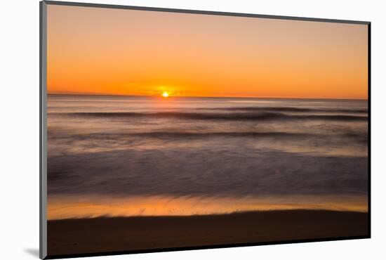 Sunrise at Shelly Beach, Caloundra, Sunshine Coast, Queensland, Australia-Mark A Johnson-Mounted Photographic Print