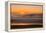 Sunrise at Shelly Beach, Caloundra, Sunshine Coast, Queensland, Australia-Mark A Johnson-Framed Premier Image Canvas