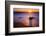 Sunrise at Shelly Beach, Caloundra, Sunshine Coast, Queensland, Australia-Mark A Johnson-Framed Photographic Print