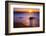 Sunrise at Shelly Beach, Caloundra, Sunshine Coast, Queensland, Australia-Mark A Johnson-Framed Photographic Print